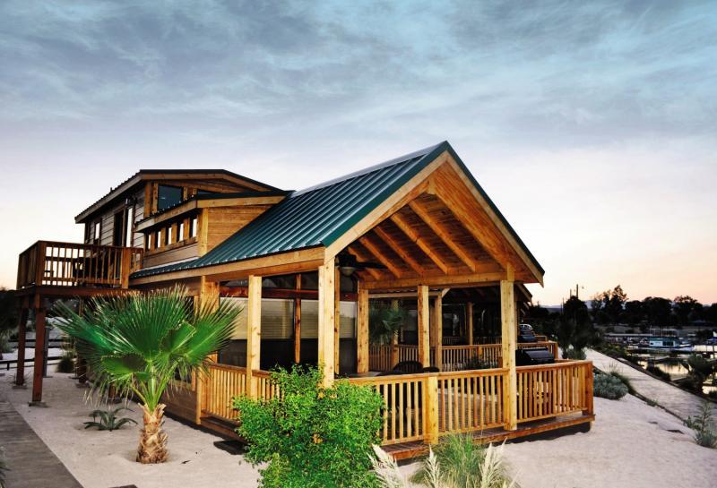 Pirate Cove Resort & Marina Needles Esterno foto